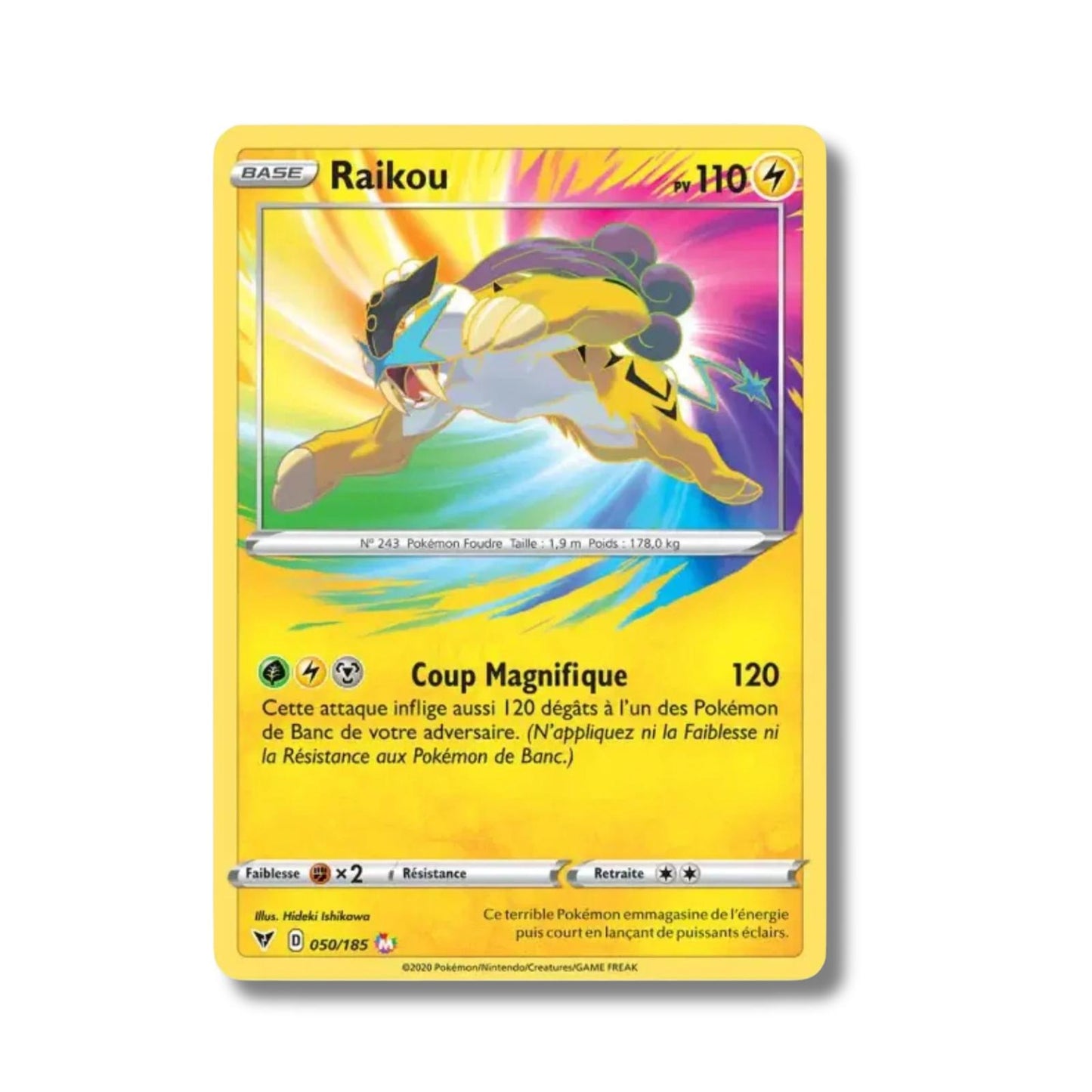 Raikou Amazing 050/185