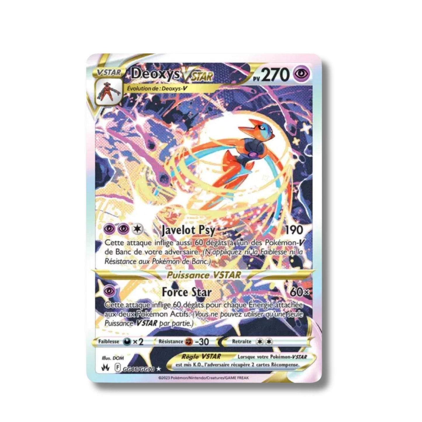 Deoxys VSTAR GG46/GG70