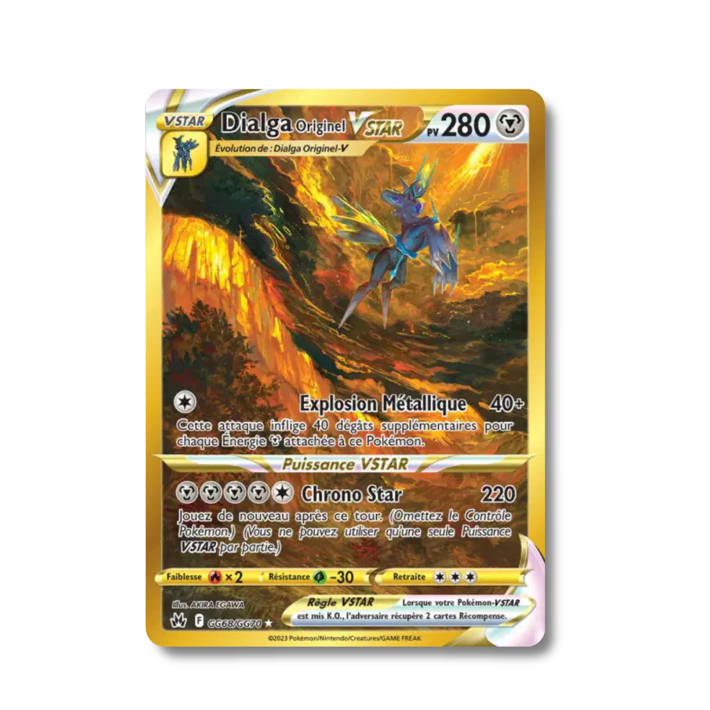 Dialga Originel VSTAR GG68/GG70