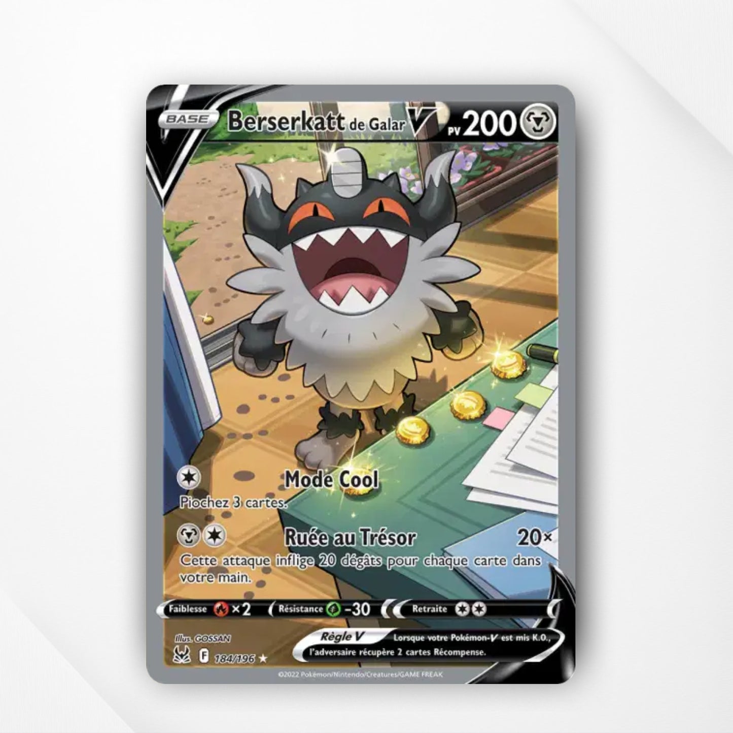 Berserkatt de Galar V 184/196