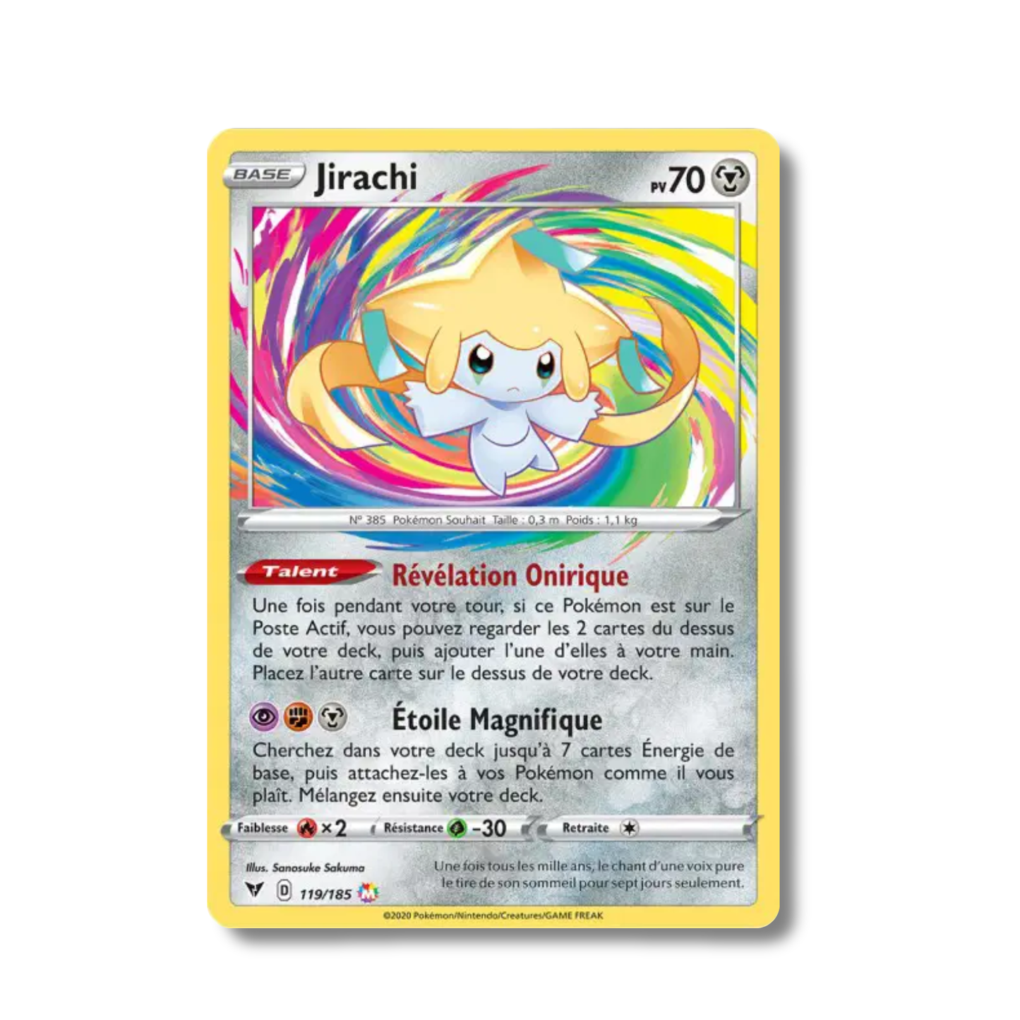 Jirachi Amazing 119/185