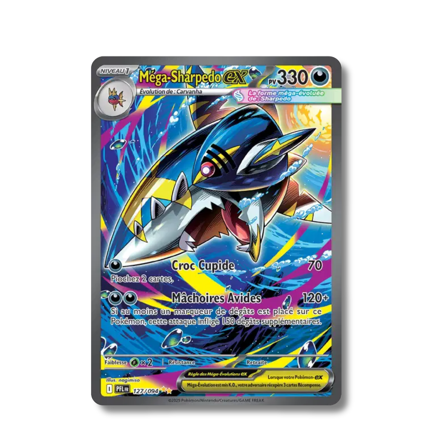 Méga-Sharpedo EX 127/094