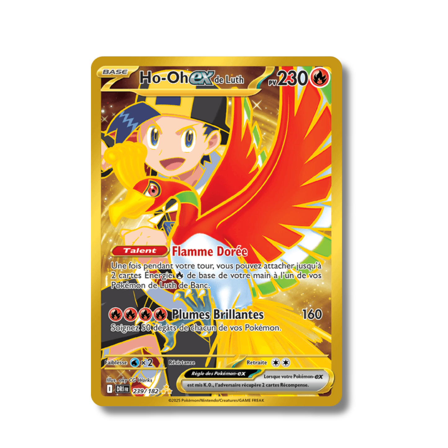 Ho-Oh EX de Luth 239/182