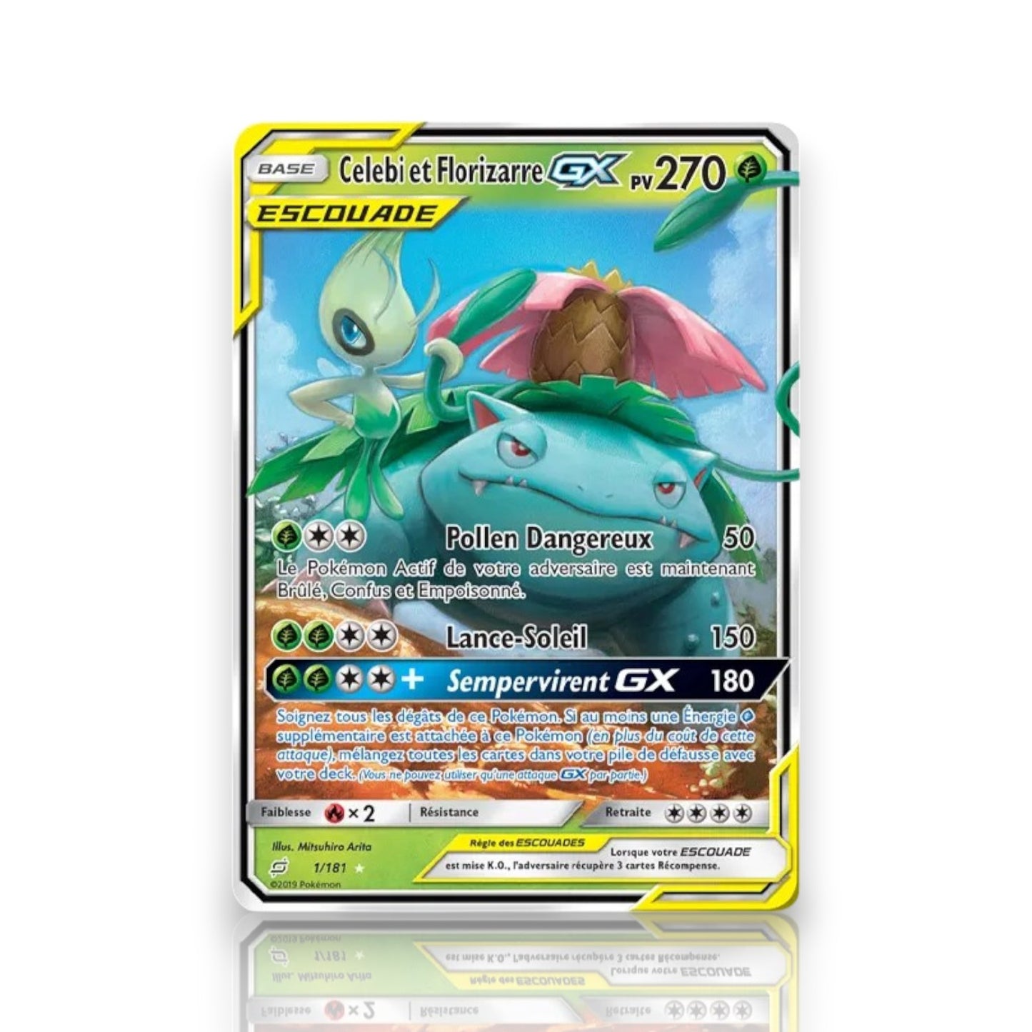Celebi et Florizarre GX 1/181