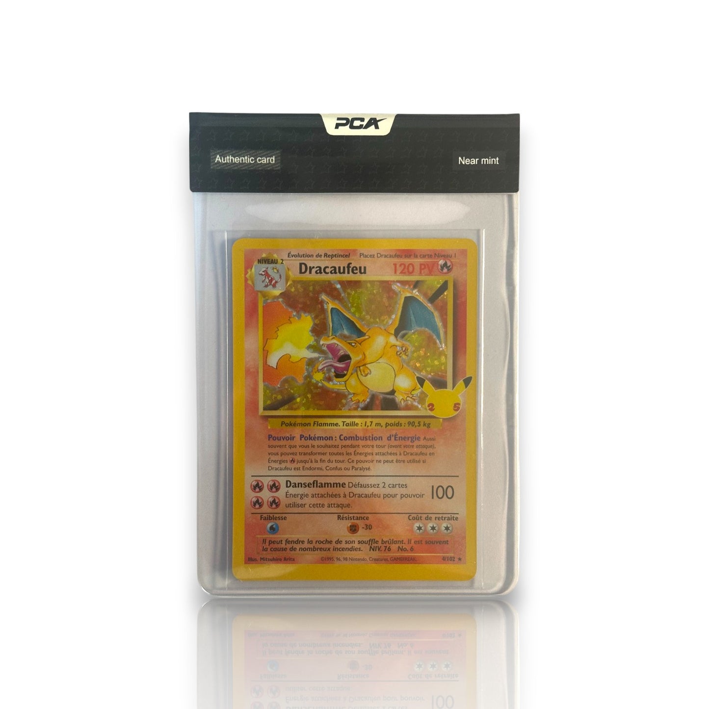 Dracaufeu 4/102 - Pré-grade PCA "Near Mint"