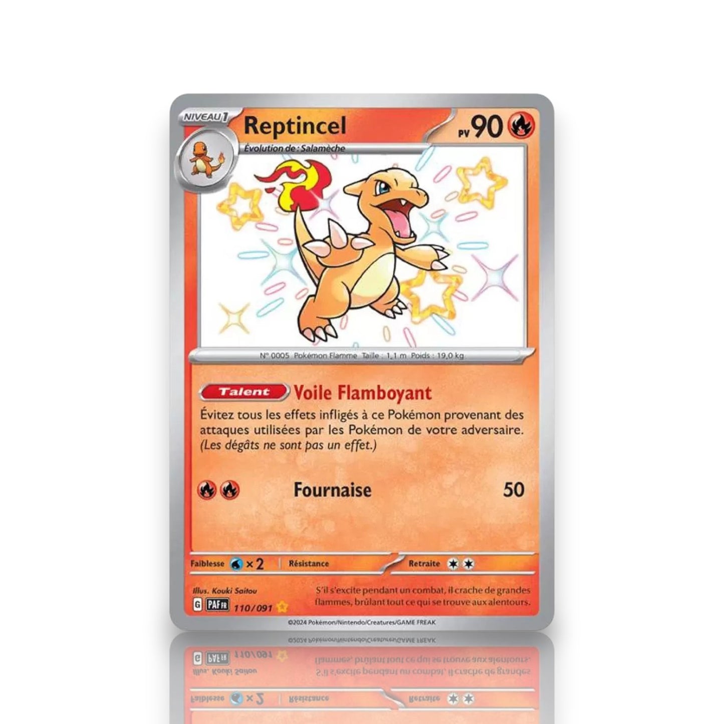 Reptincel Shiny 110/091
