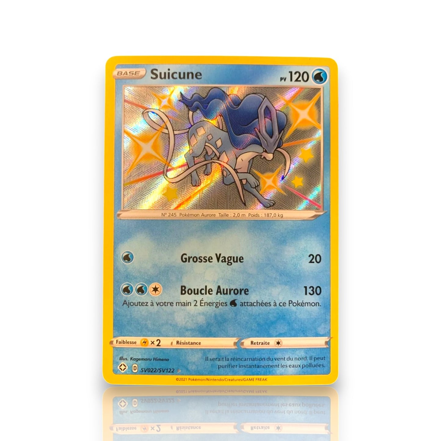 Suicune Shiny SV022/SV122