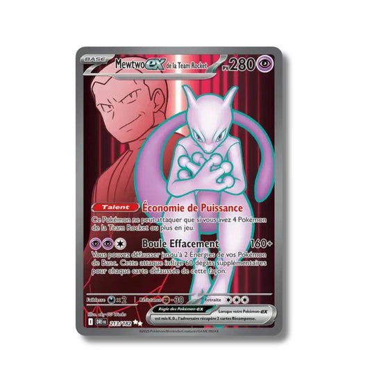 Mewtwo EX de la Team Rocket 213/182