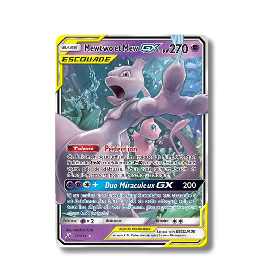 Mewtwo et Mew GX 71/236