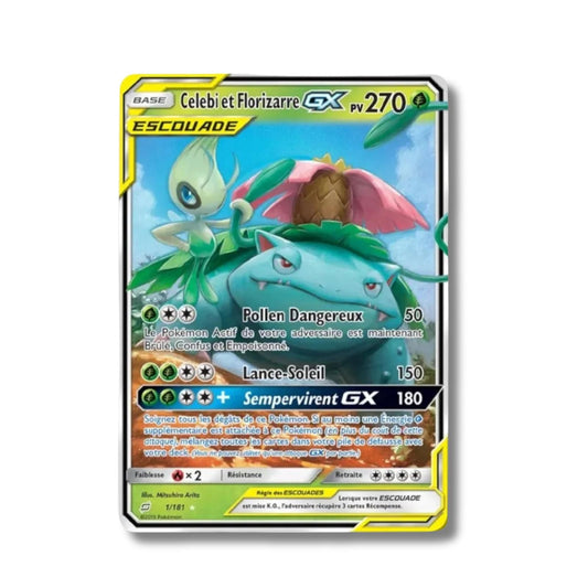 Celebi et Florizarre GX 1/181