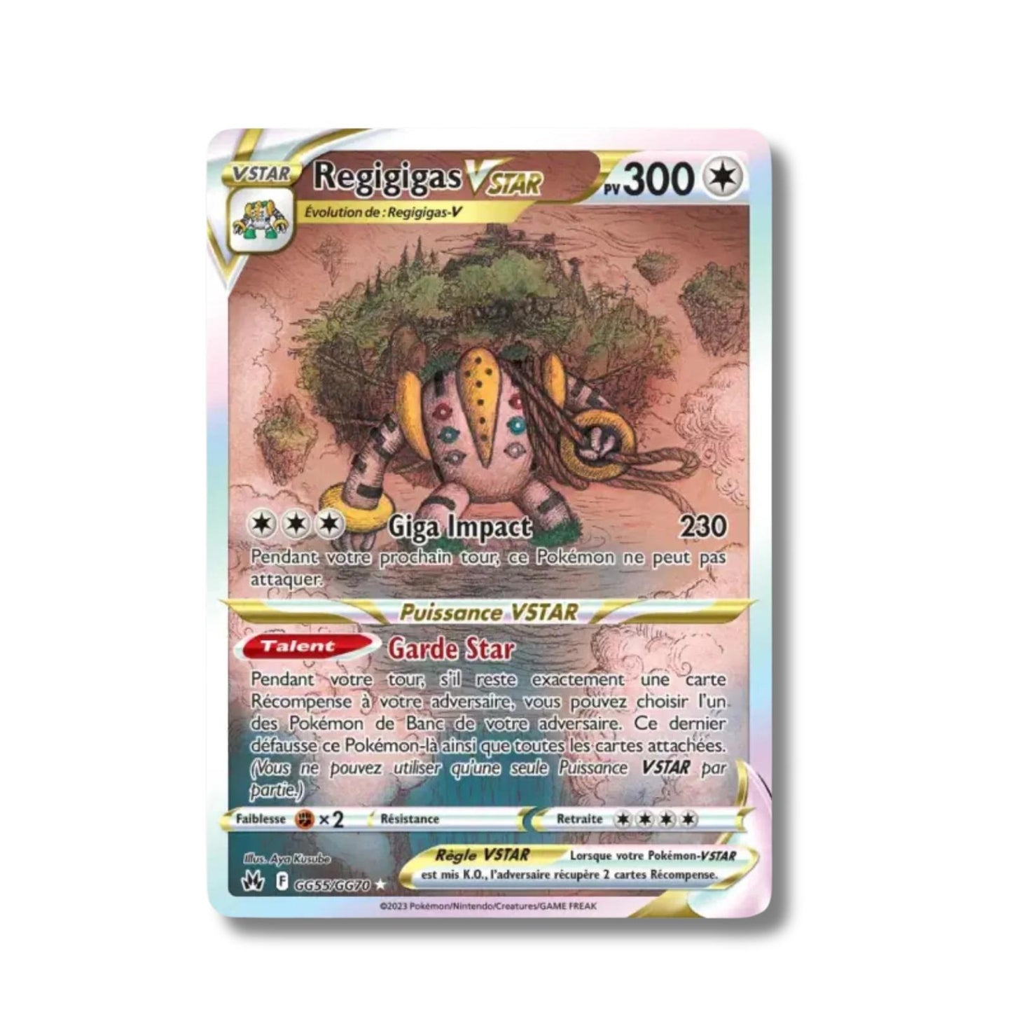 Regigigas VSTAR GG55/GG70