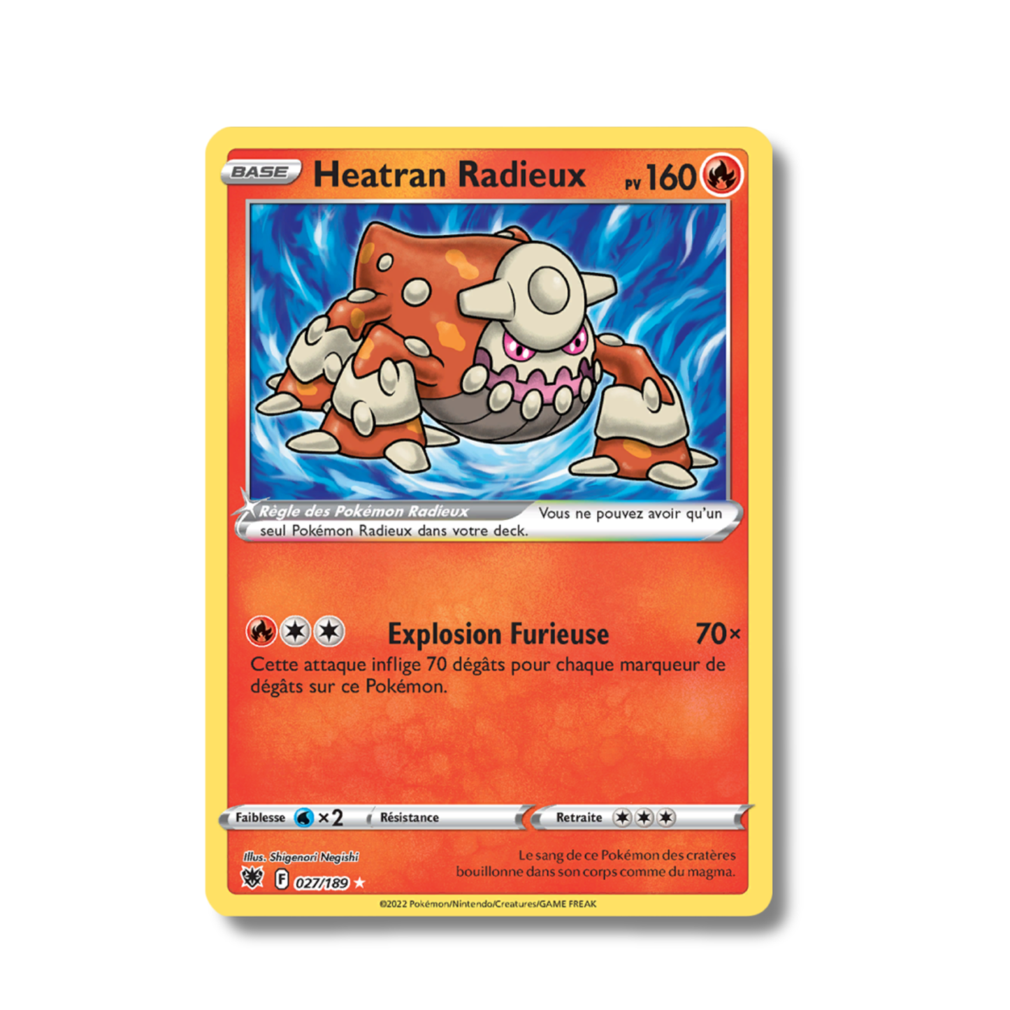 Heatran Radieux 027/189
