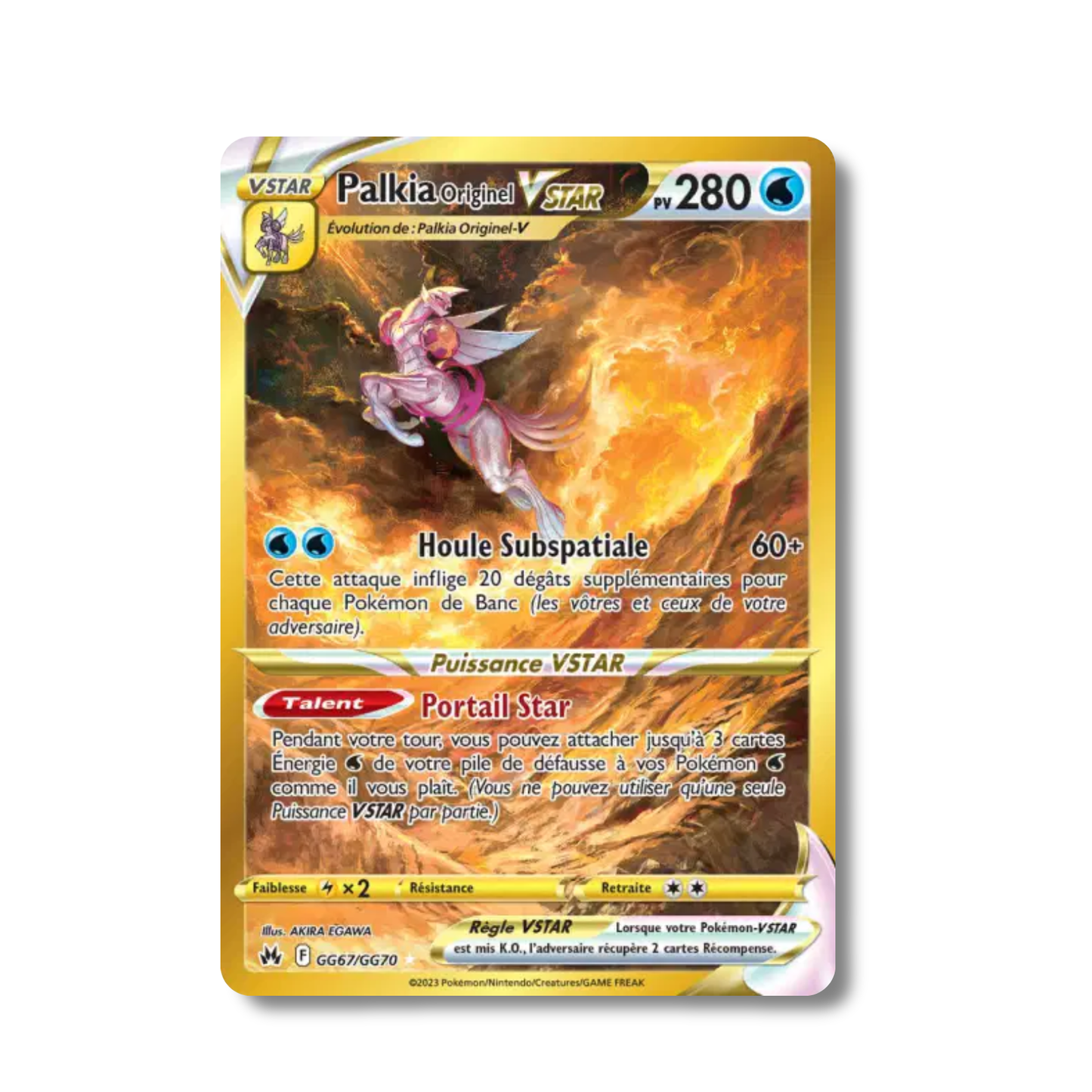 Palkia Originel VSTAR GG67/GG70