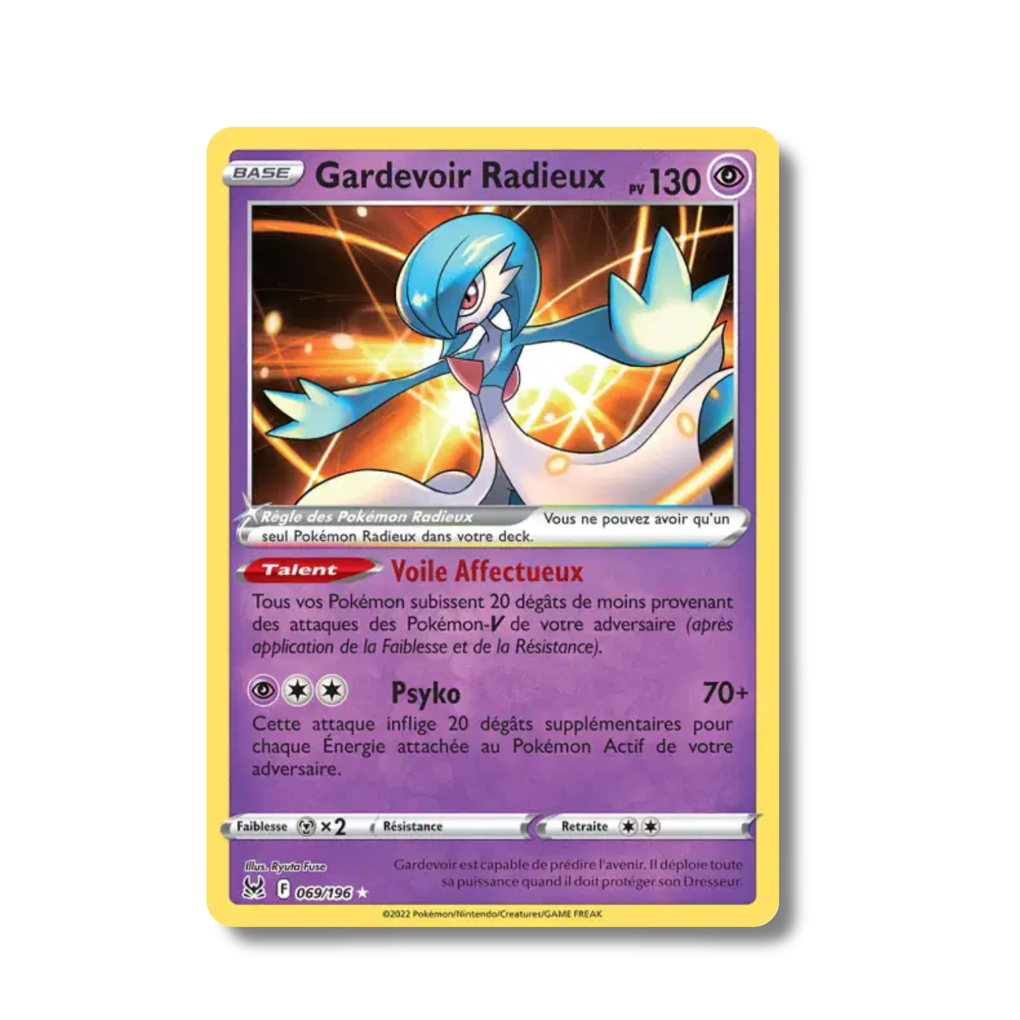 Gardevoir Radieux 069/196