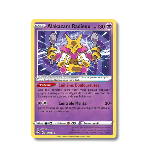 Alakazam Radieux 059/195
