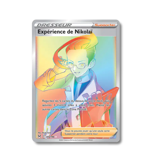 Expérience de Nikolaï 205/196