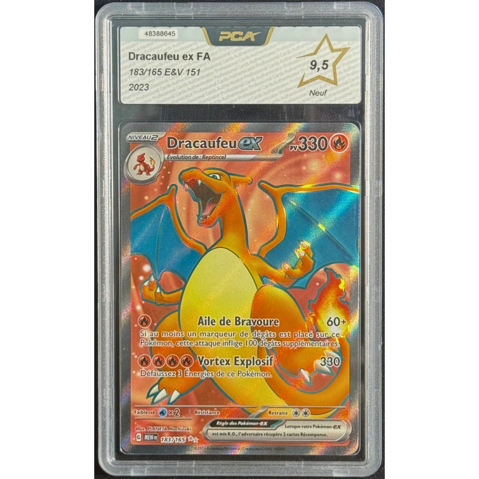Dracaufeu EX 183/165 - PCA 9,5