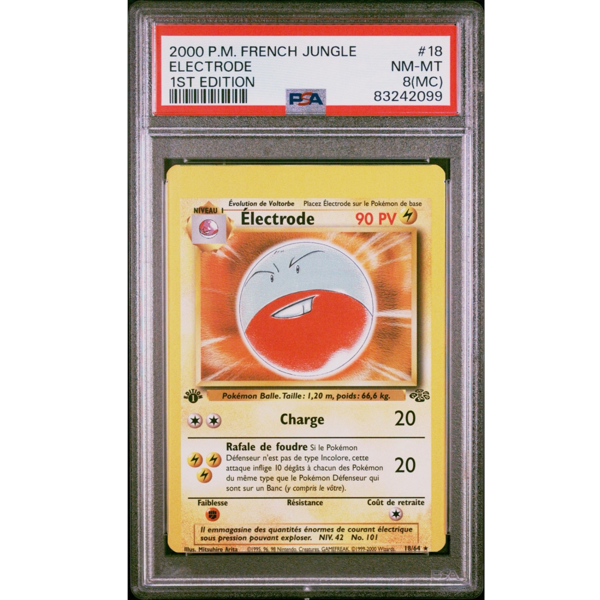Électrode ED.1 18/64 - PSA 8 MISSCUT