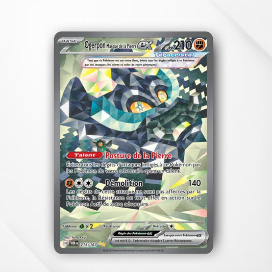 Ogerpon Masque de la Pierre EX 215/167