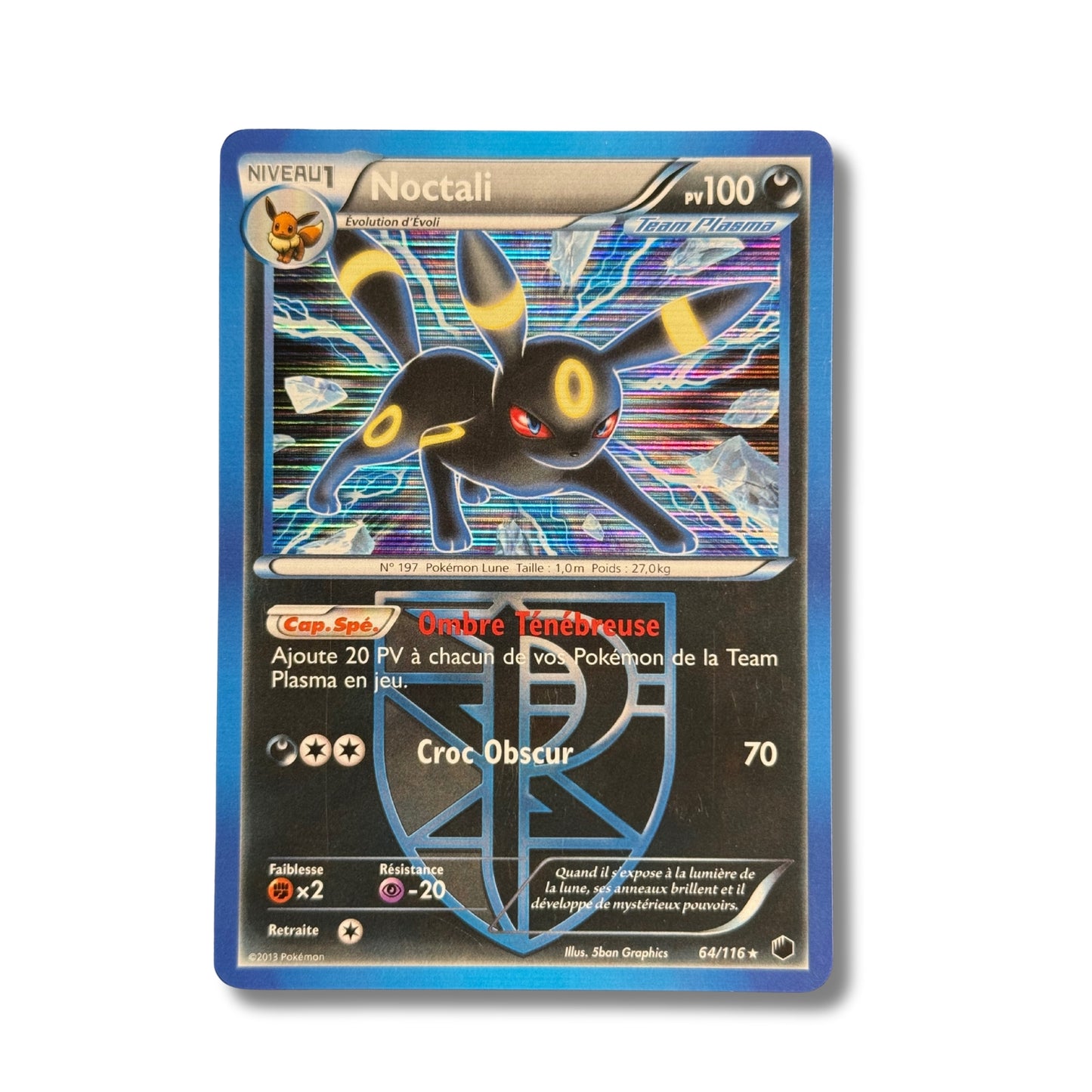 Noctali holographique 64/116