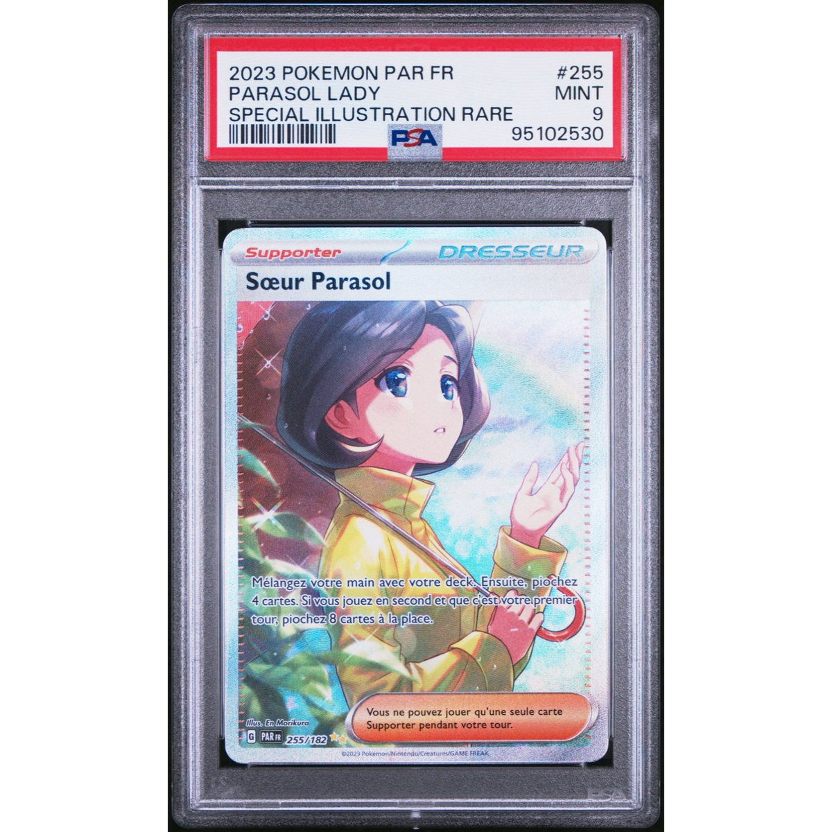 Soeur Parasol 255/182 - PSA 9