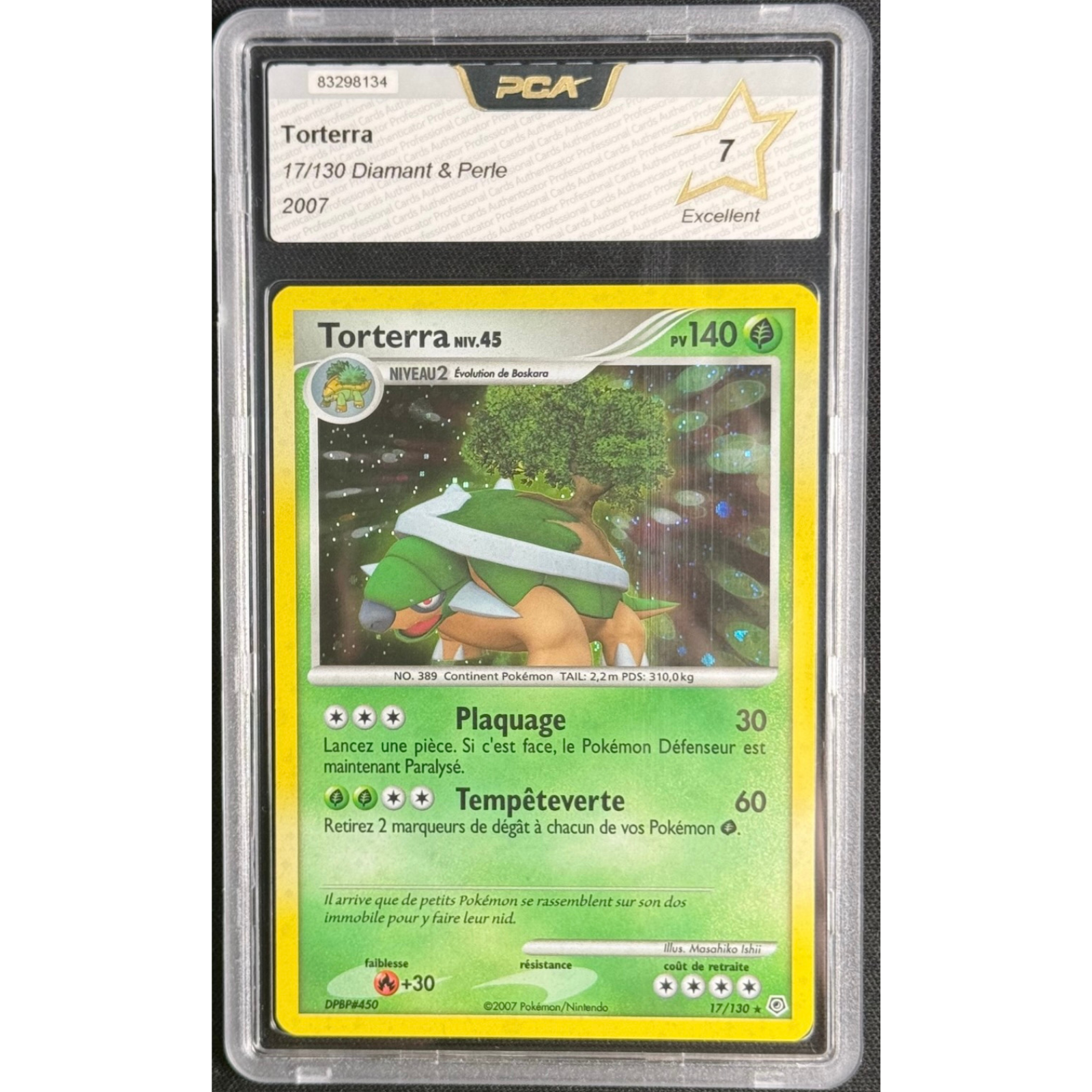 Torterra Holographique 17/130 - PCA 7