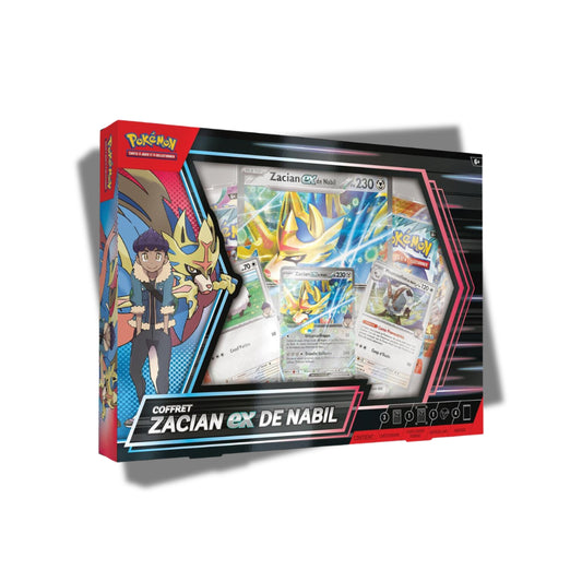 Coffret - EV09 Aventures Ensemble - Zacian EX de Nabil