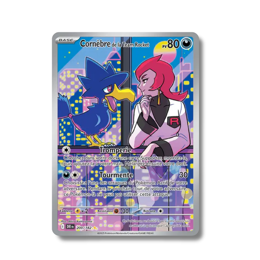 Cornèbre de la Team Rocket 200/182