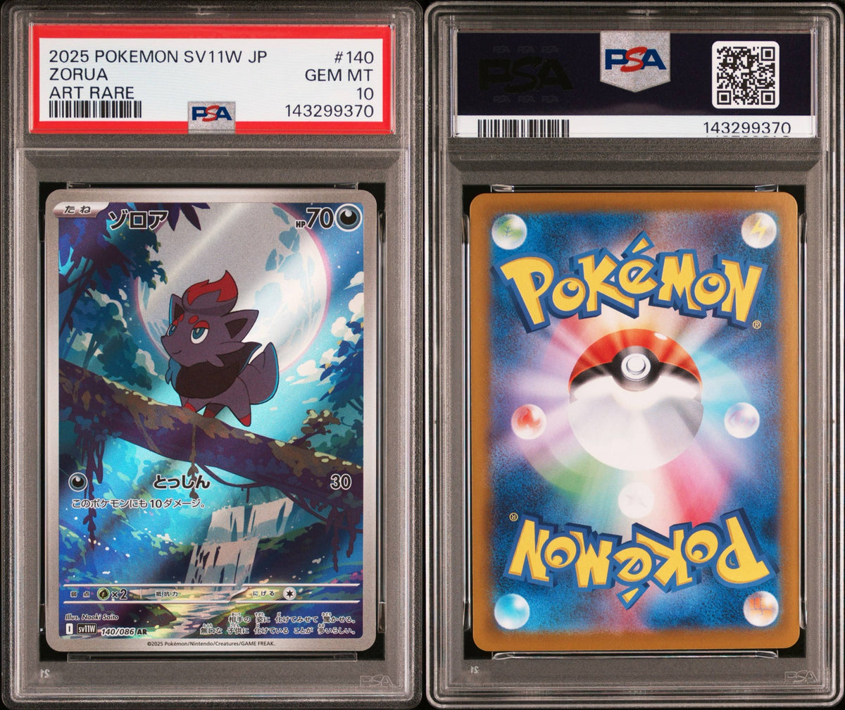 Zorua 140/086 - PSA 10 MD POKE