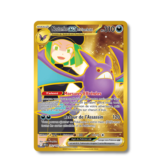 Nostenfer EX de la Team Rocket 242/182