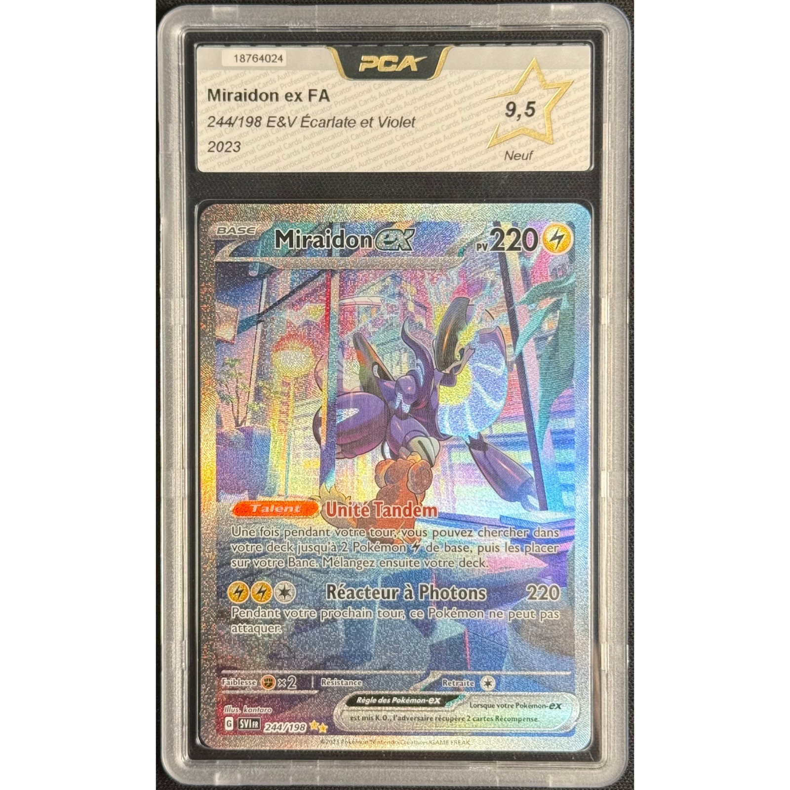 Miraidon EX 244/198 - PCA 9,5