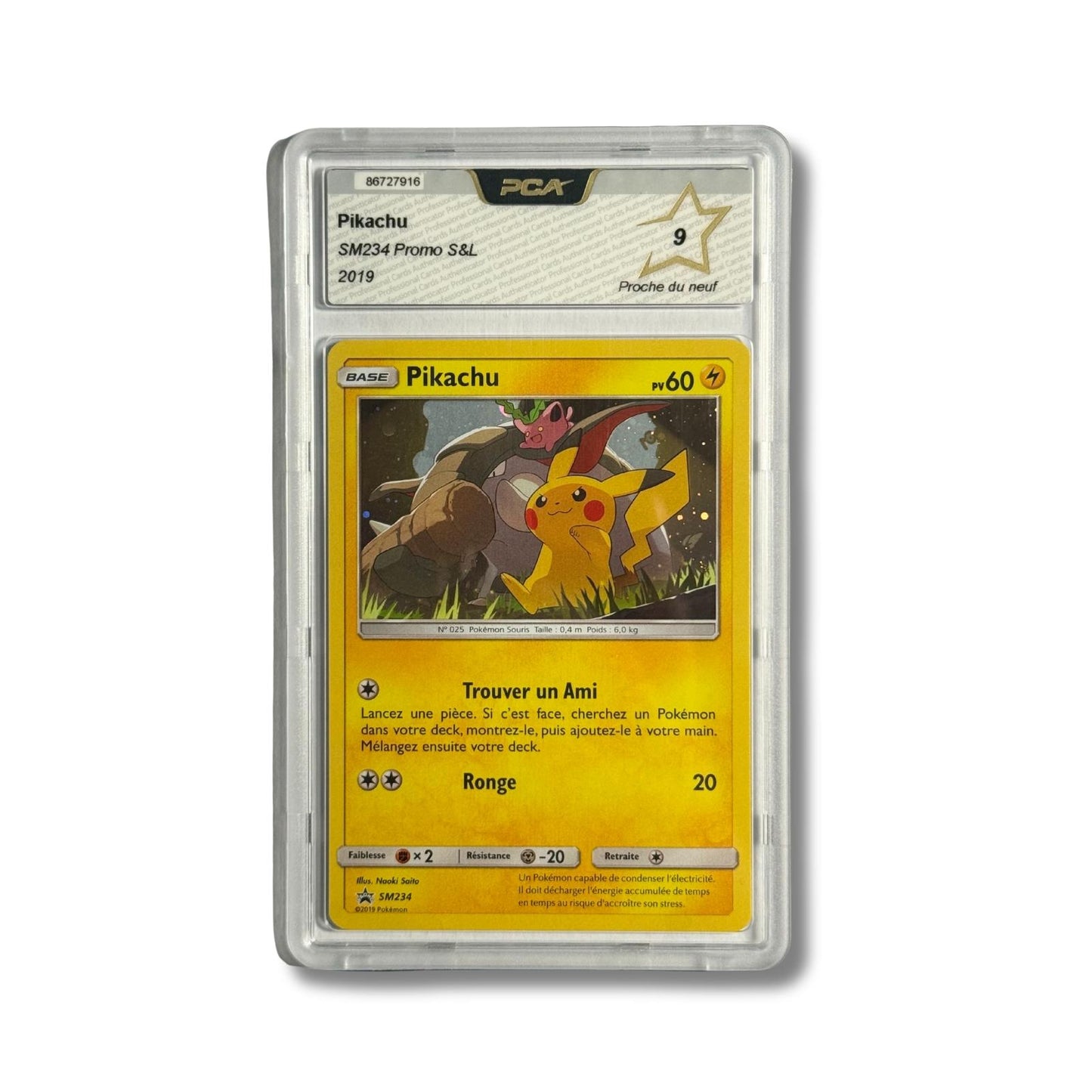 Pikachu SM234 - PCA 9