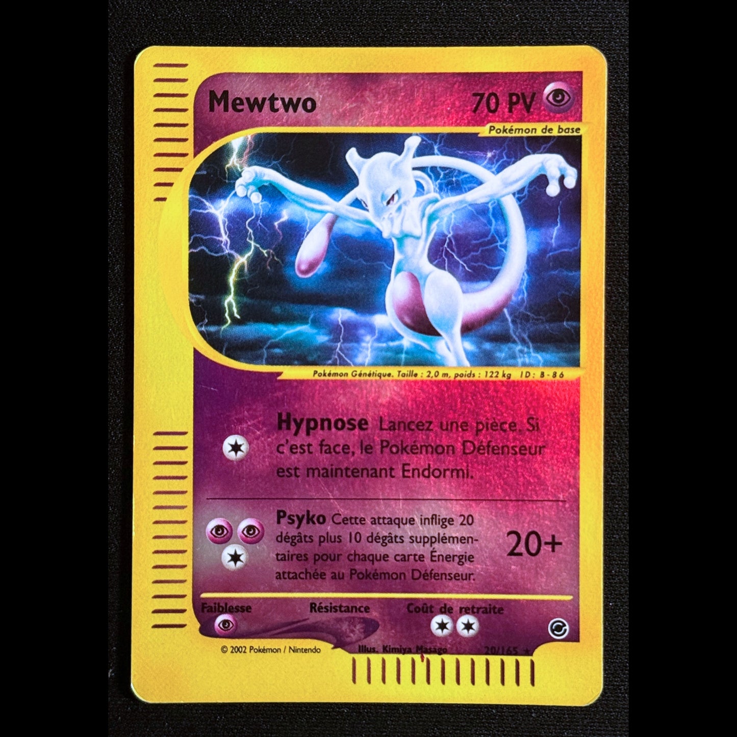 Mewtwo reverse 20/165