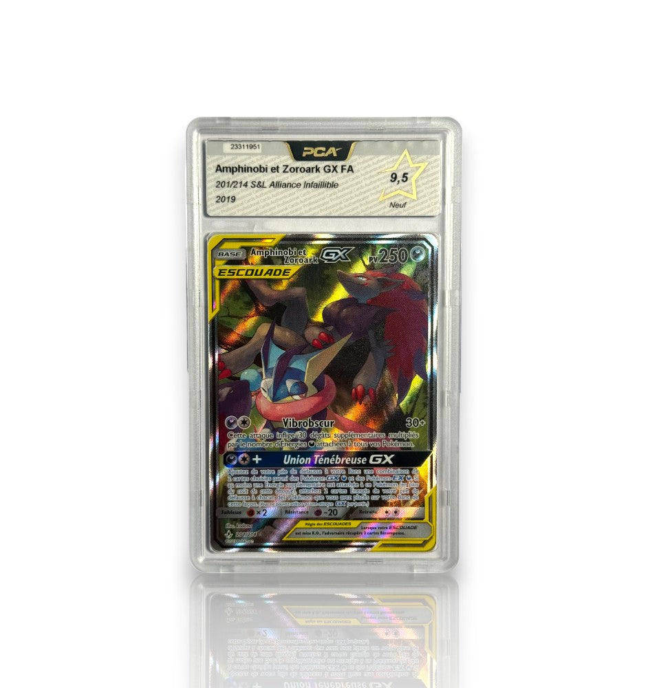 Amphinobi et Zoroark GX FA 201/214 - PCA 9,5