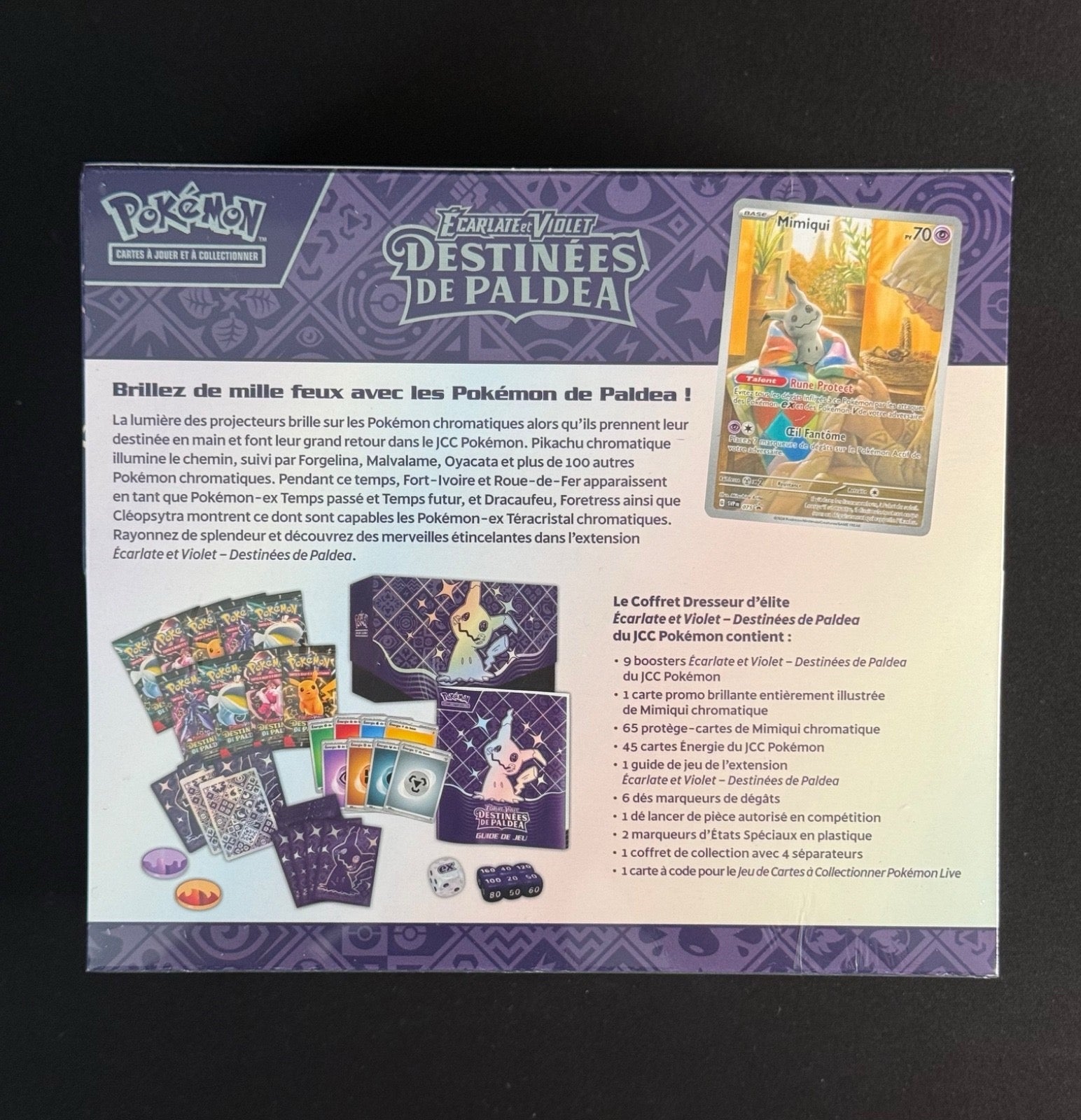 Coffret Dresseur d'Élite (ETB) – Écarlate et Violet : Destinées de Paldea (EV4.5)