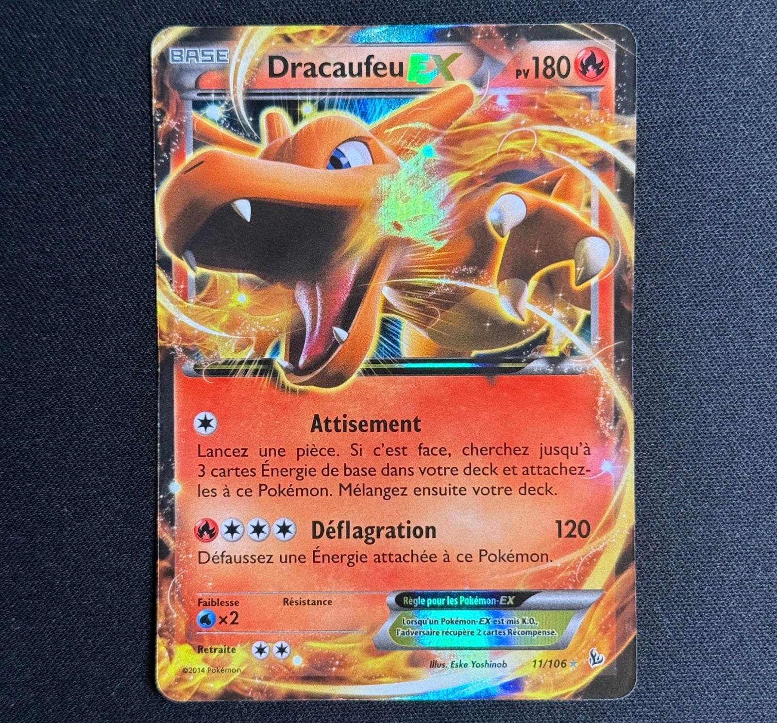 M Charizard EX 101/108 - XY Evolutions
