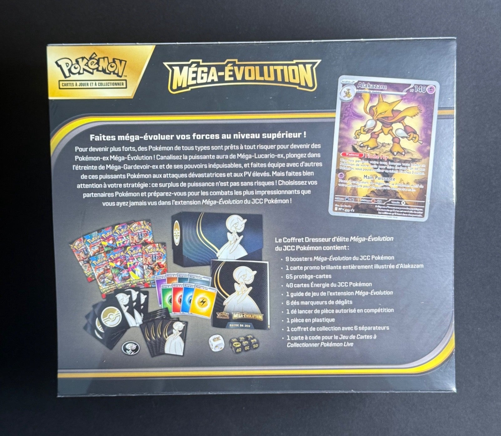 Coffret Dresseur d'Élite (ETB) – Méga-Évolution de Base (ME01) - Gardevoir