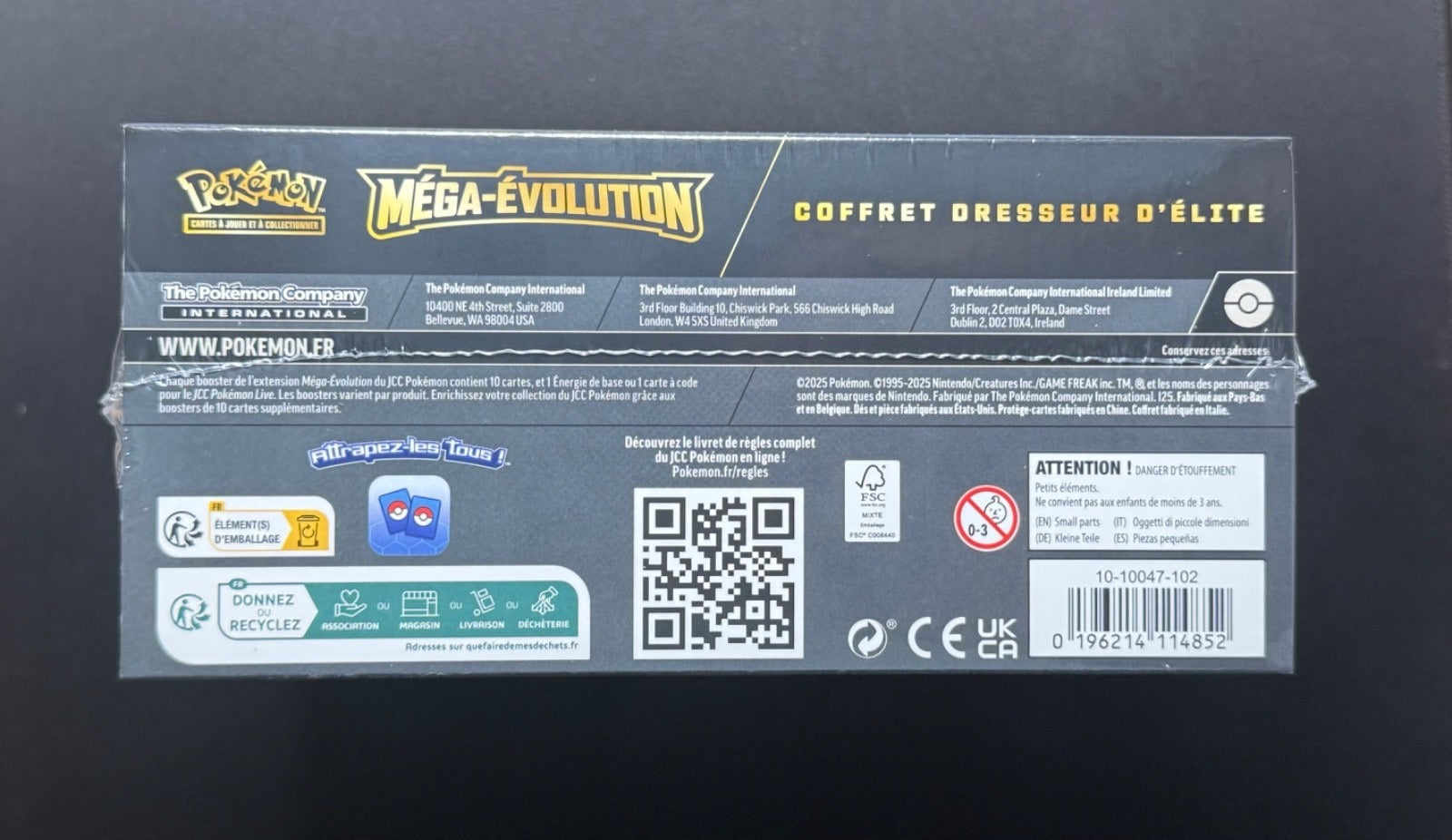 Coffret Dresseur d'Élite (ETB) – Méga-Évolution de Base (ME01) - Gardevoir