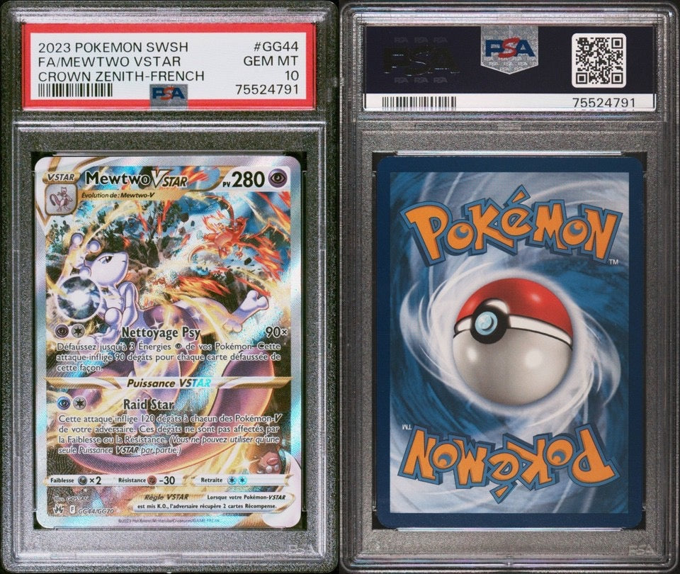 Mewtwo VSTAR GG44/GG70 - PSA 10