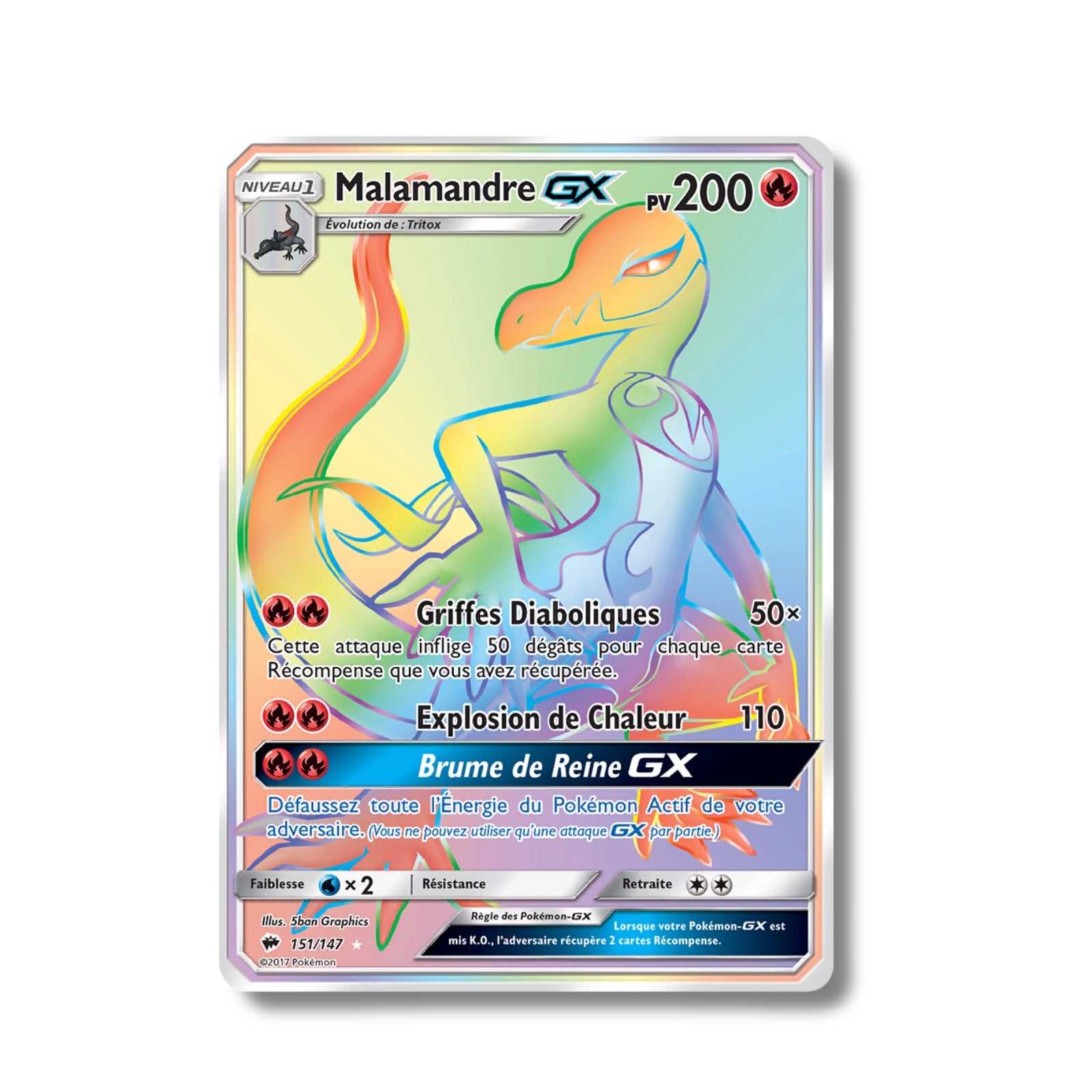 Malamandre GX 151/147 - Ombres Ardentes