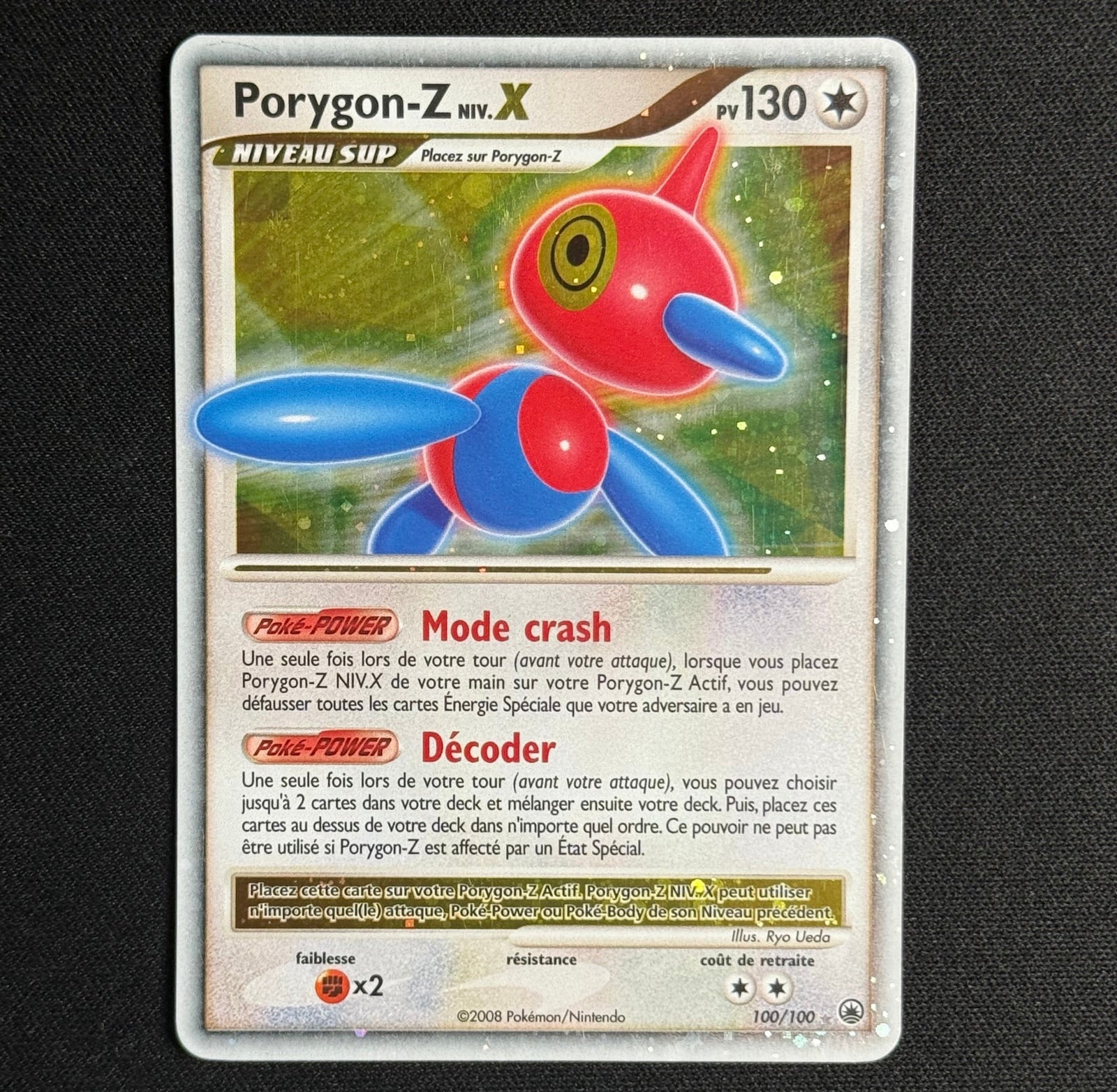 Porygon-Z Niv.X 100/100 - Aube Majestueuse