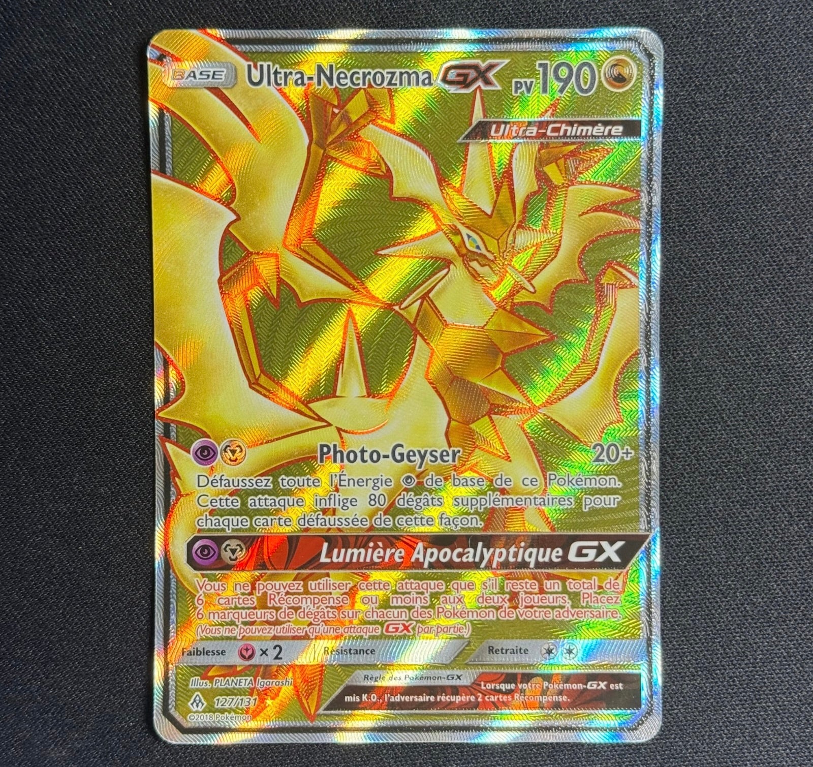 Ultra Necrozma GX 127/131 - Lumière Interdite
