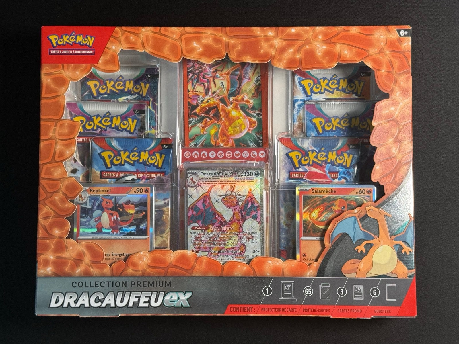 Coffret Collection Premium - Écarlate et Violet : Dracaufeu EX