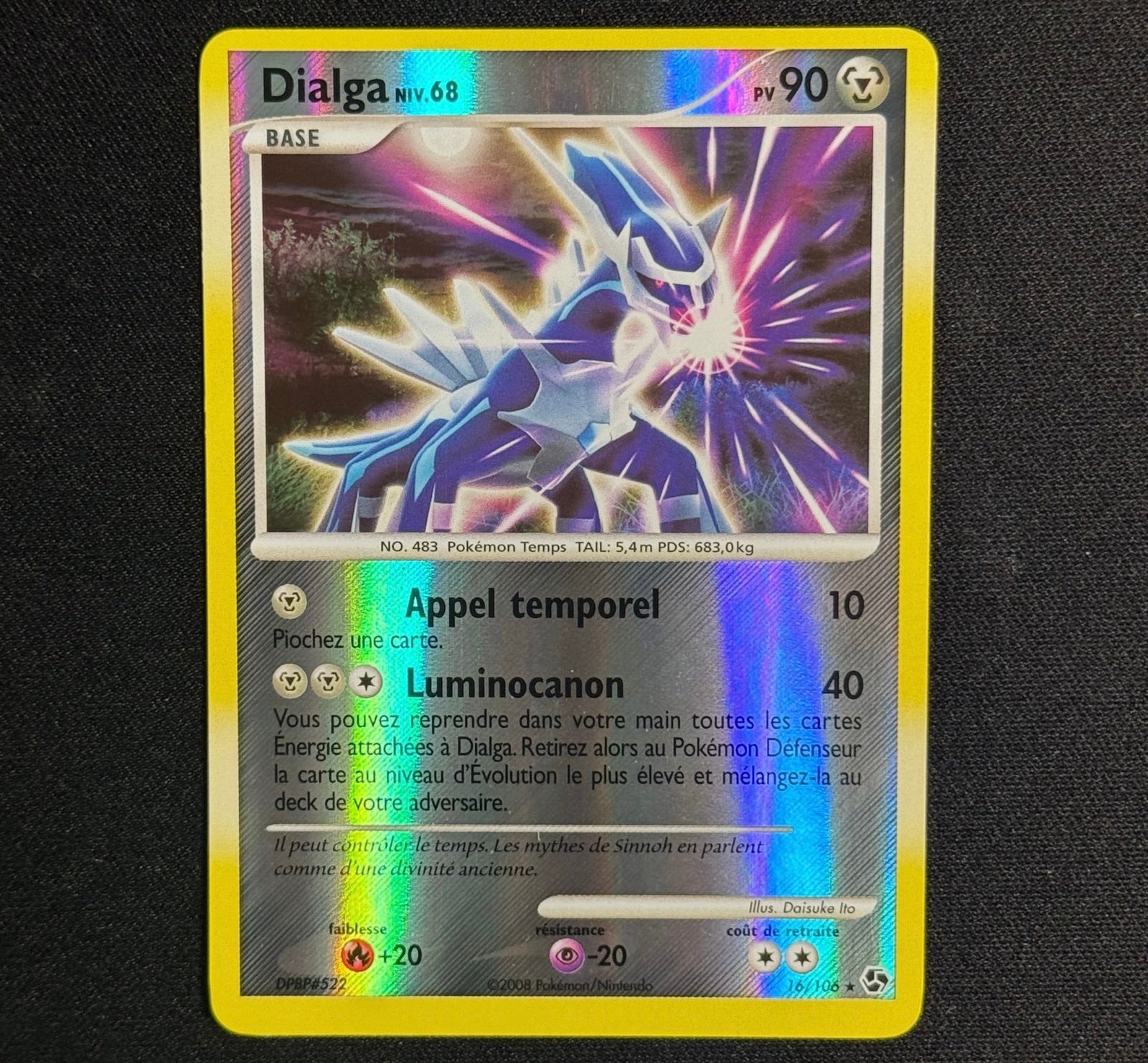 Dialga Reverse 16/106 - Duels Au Sommet