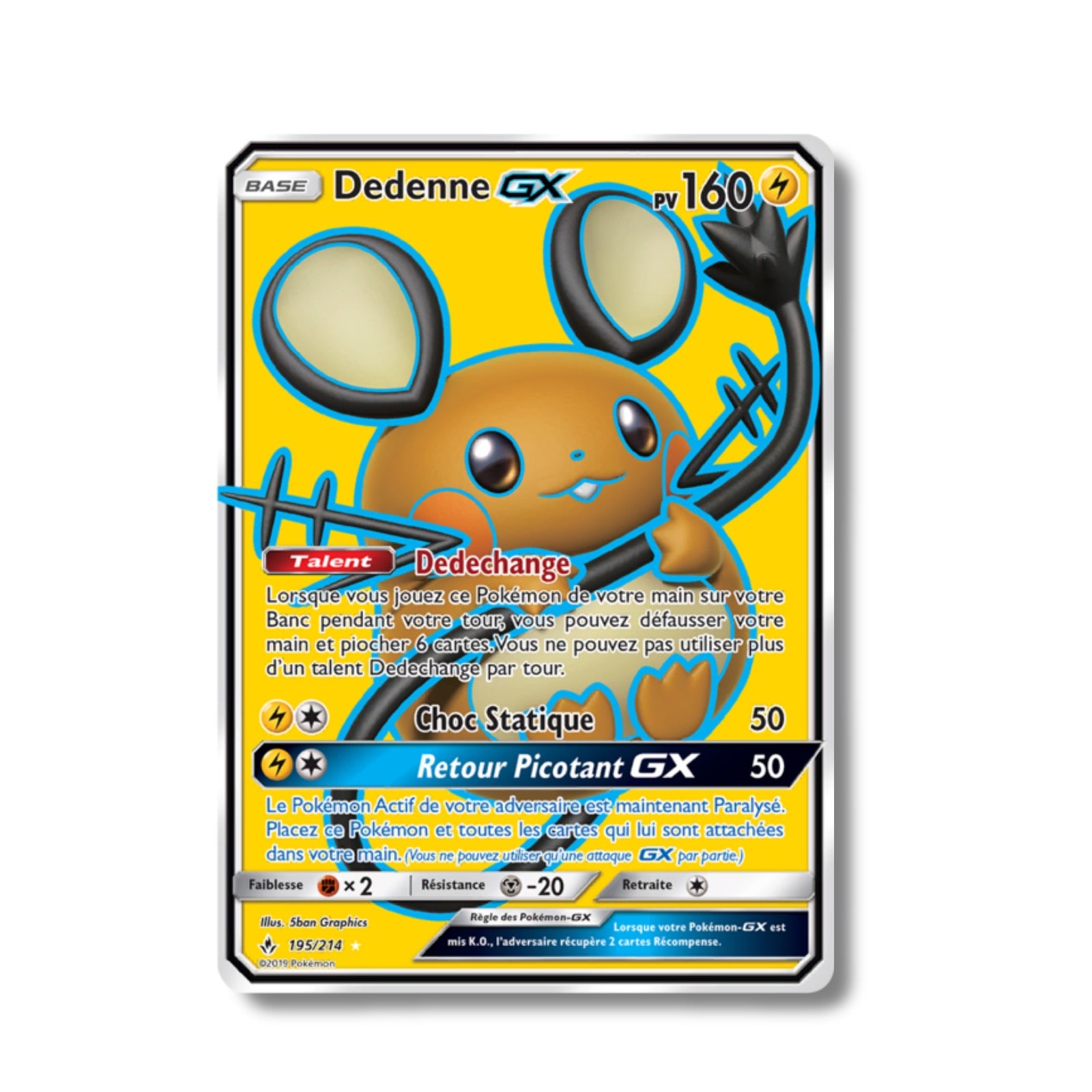 Dedenne GX 195/214 - Alliance Infaillible
