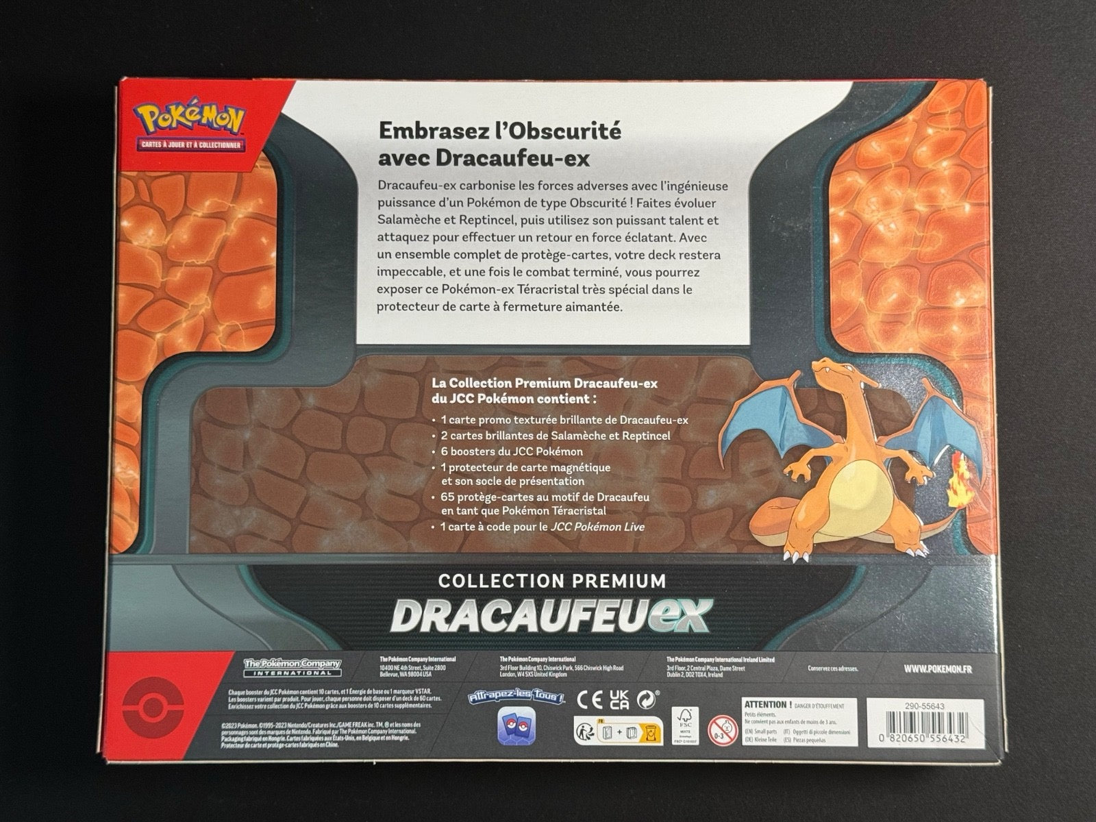 Coffret Collection Premium - Écarlate et Violet : Dracaufeu EX