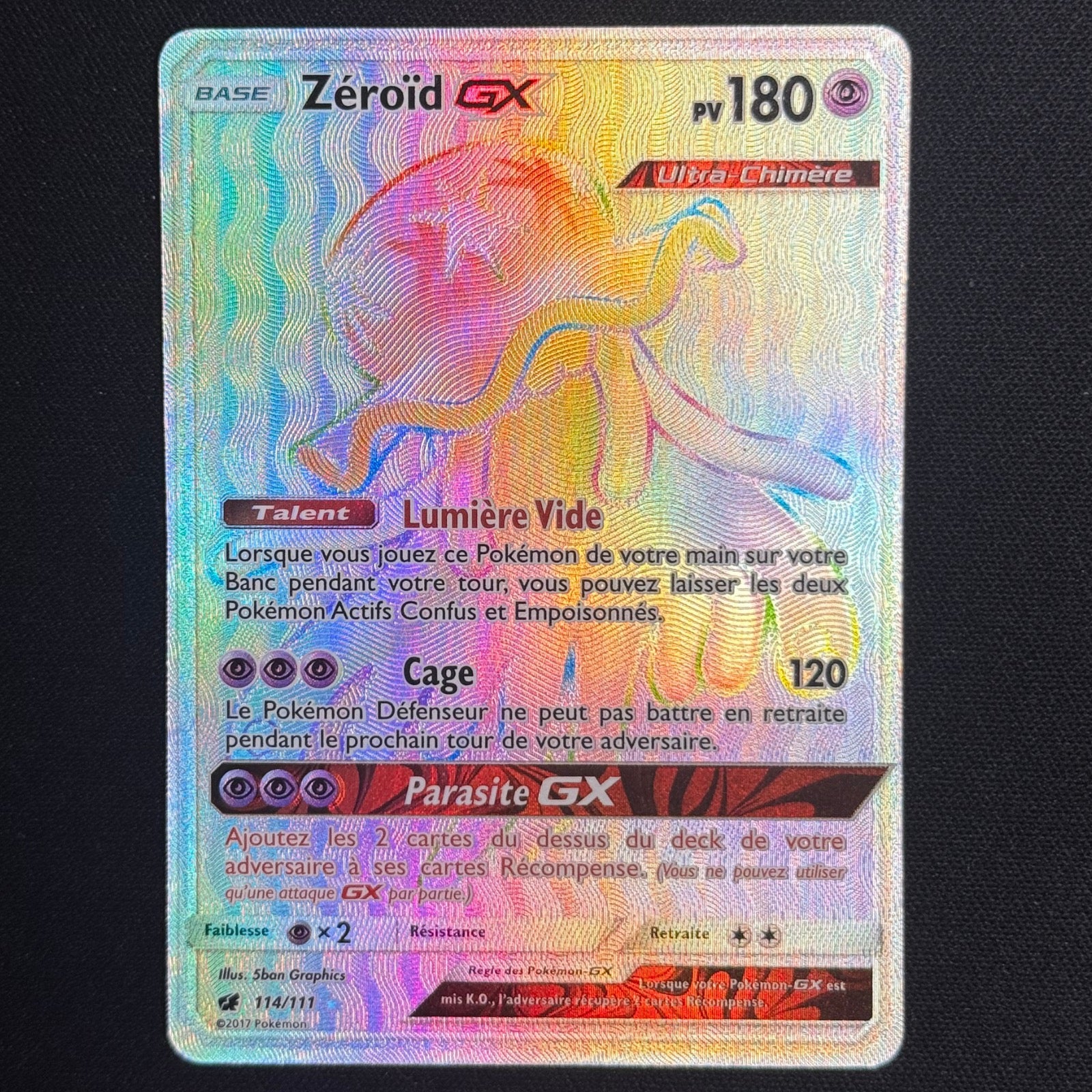 Zéroïd GX 114/111 - Invasion Carmin
