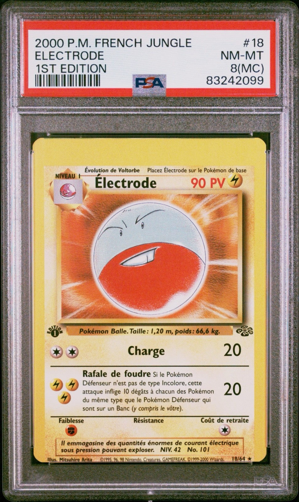 Électrode ED.1 18/64 - PSA 8 MISSCUT
