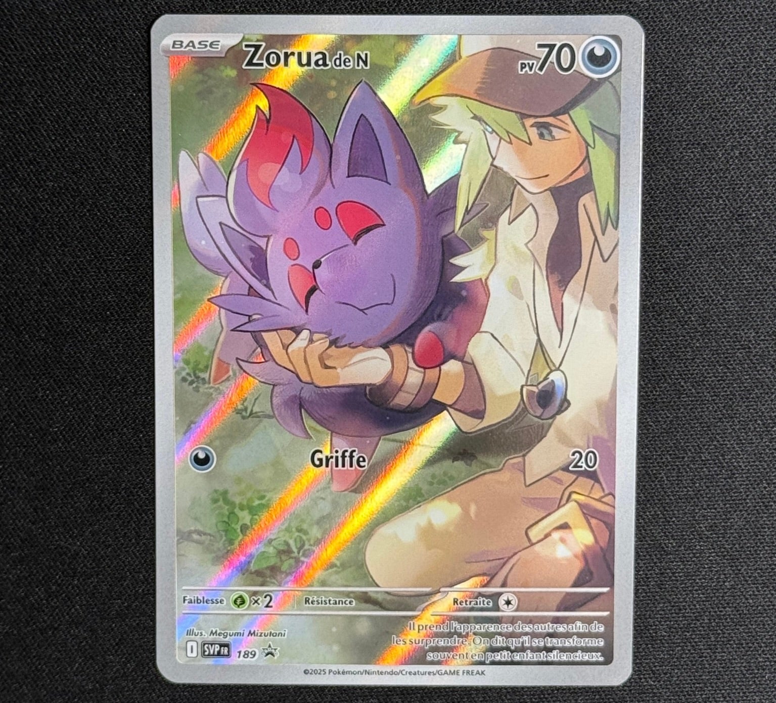 Zorua SVP 189 - Écarlate et Violet Promo