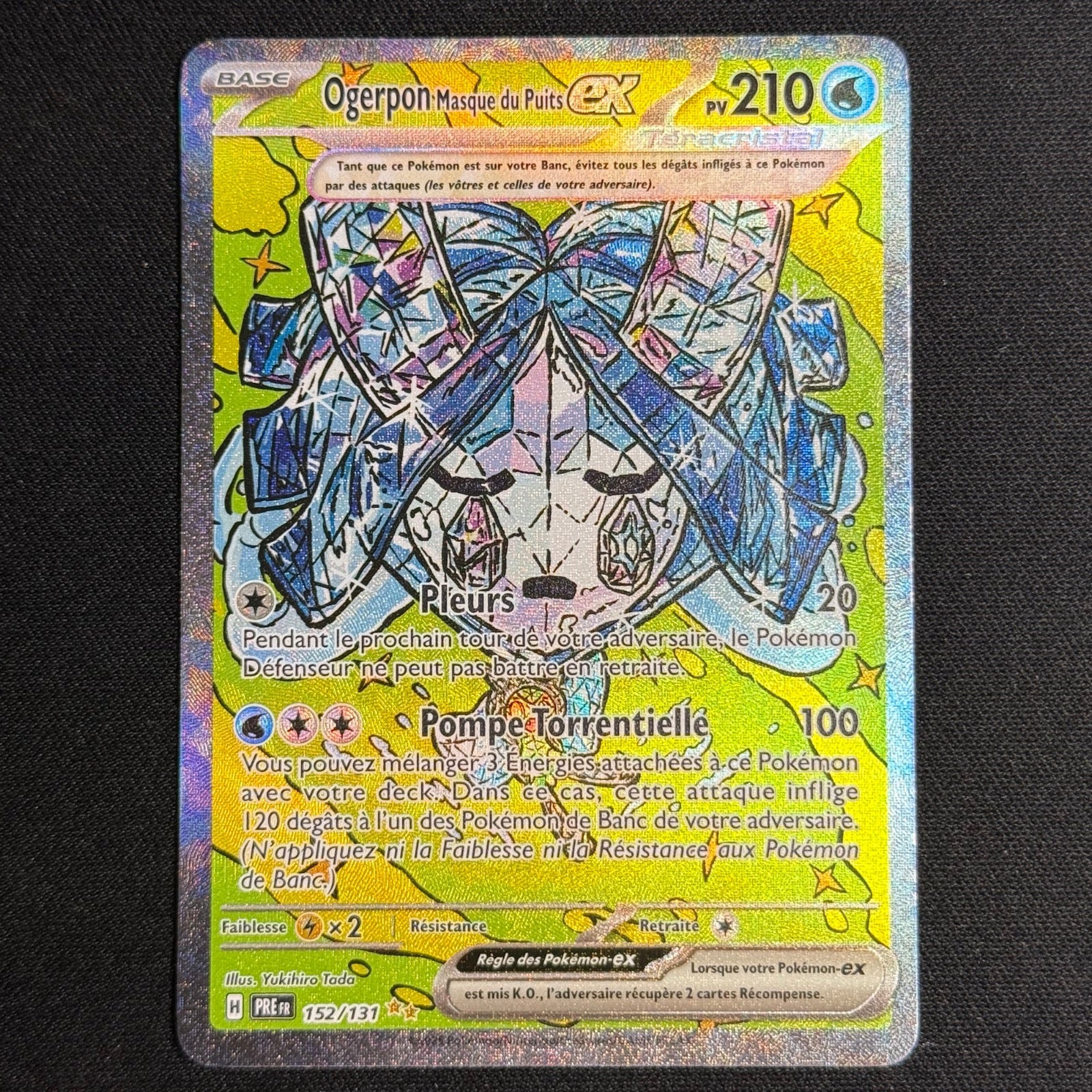 Ogerpon Masque du Puits EX 152/131 - Évolutions Prismatiques
